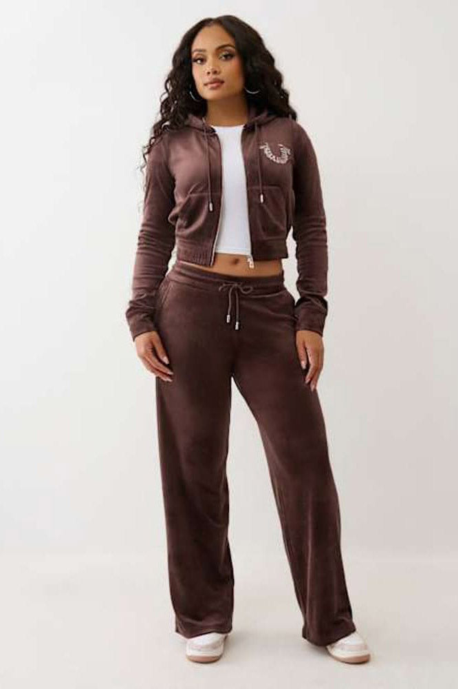 Velvet pants - Fudge