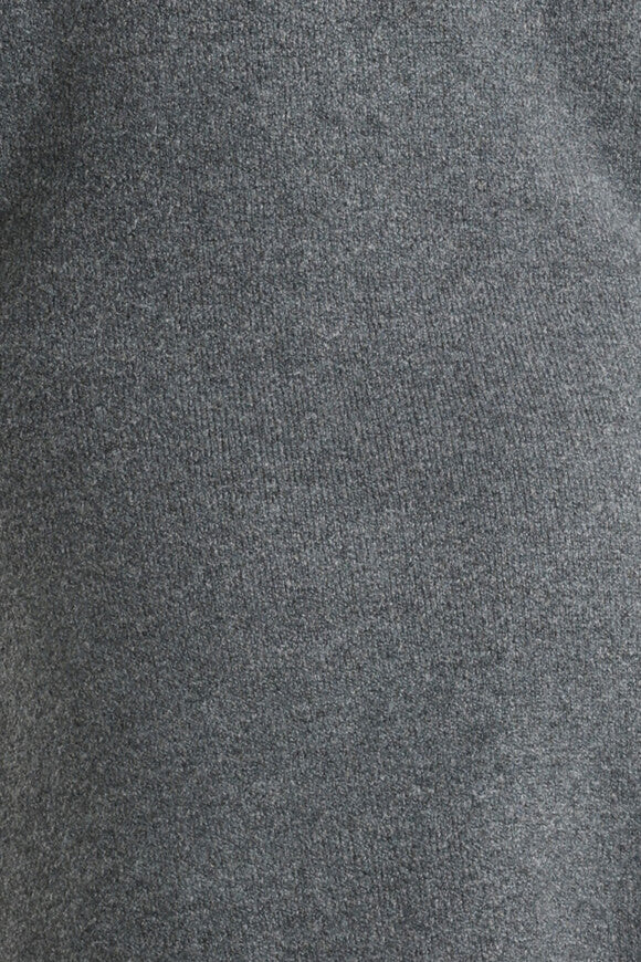 Lange Strickjacke - Dunkelgrau