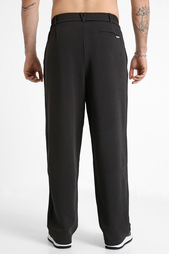 Hose aus Seersucker - Black