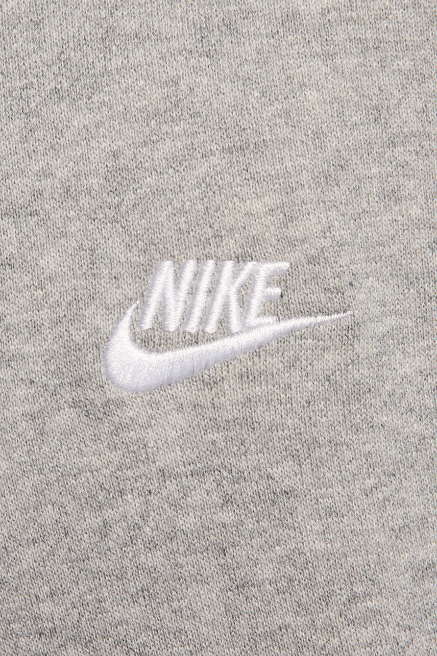 Club Fleece Oversize Hooded Sweatshirt - Grey Heather