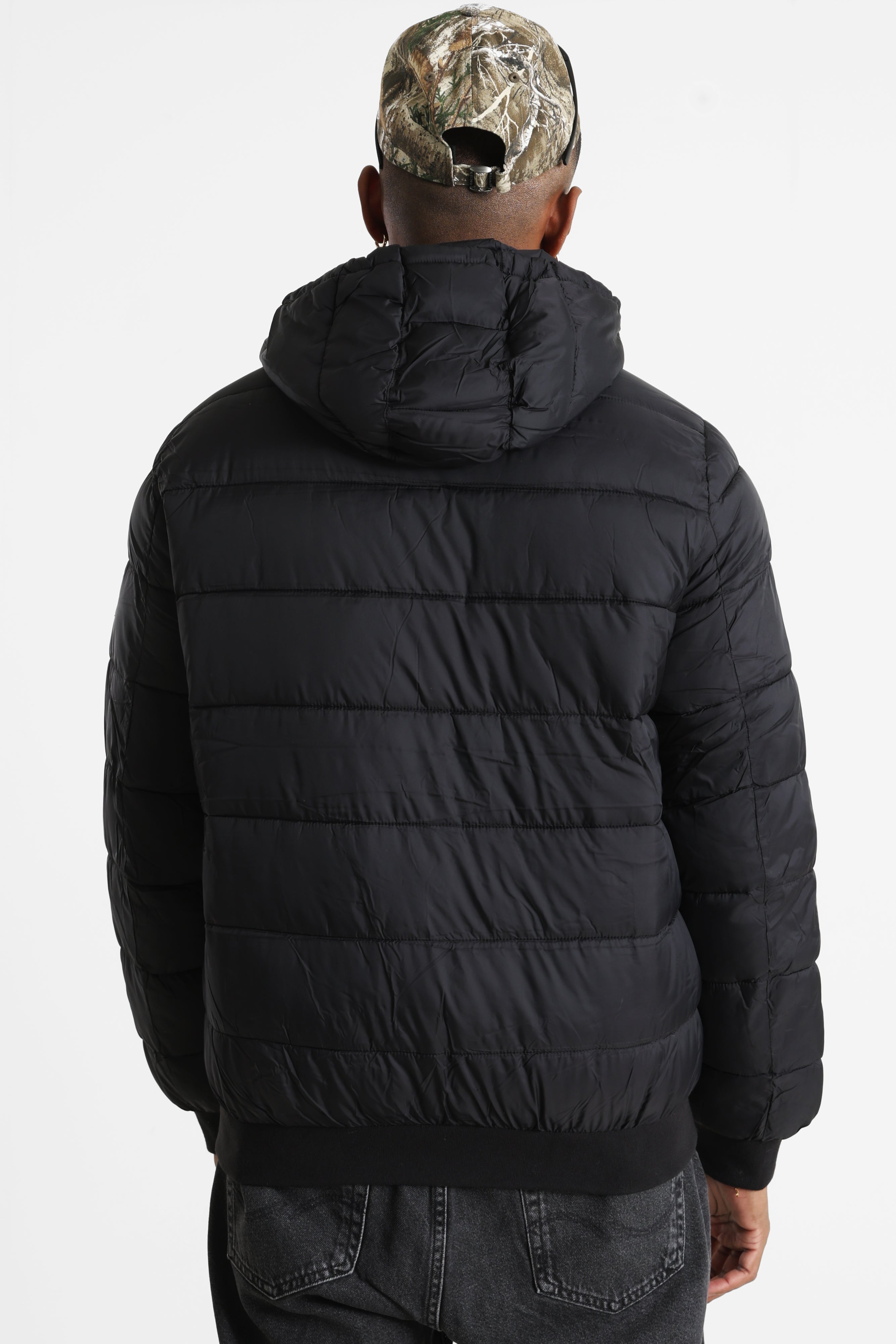 Leichte gesteppte Jacke - Black