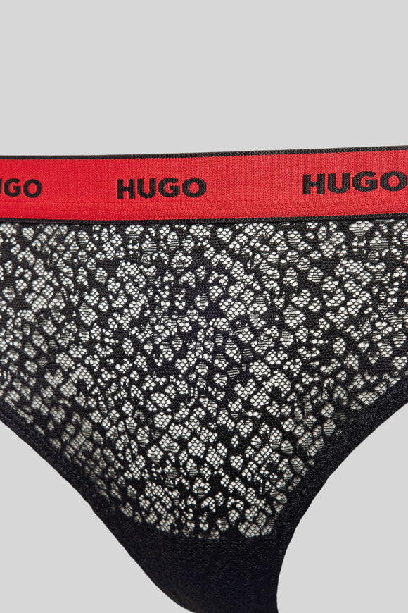 String en dentelle - Black