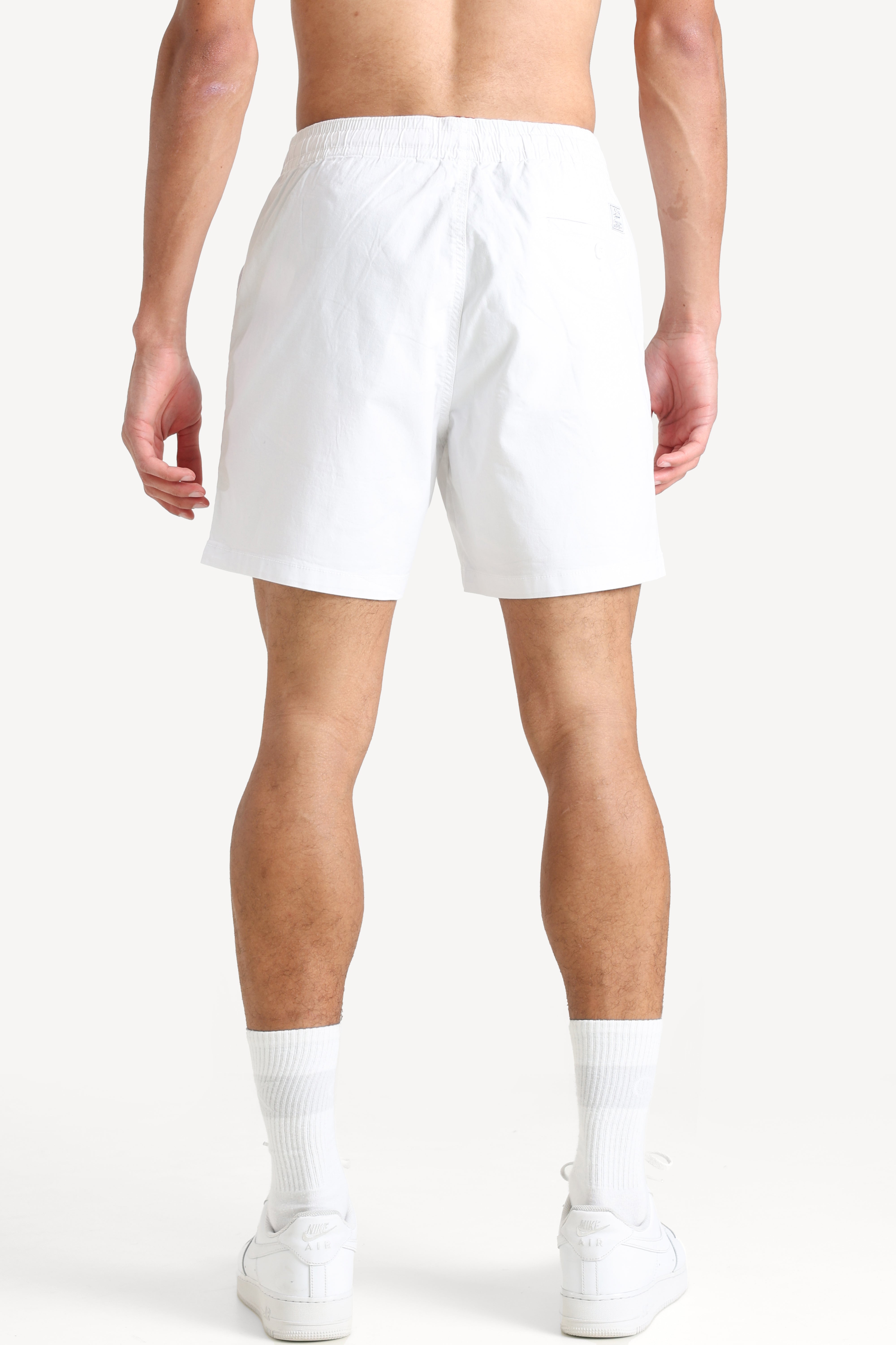 Short in tessuto - White