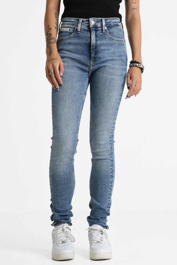 Jean high rise skinny L32 - Denim Medium