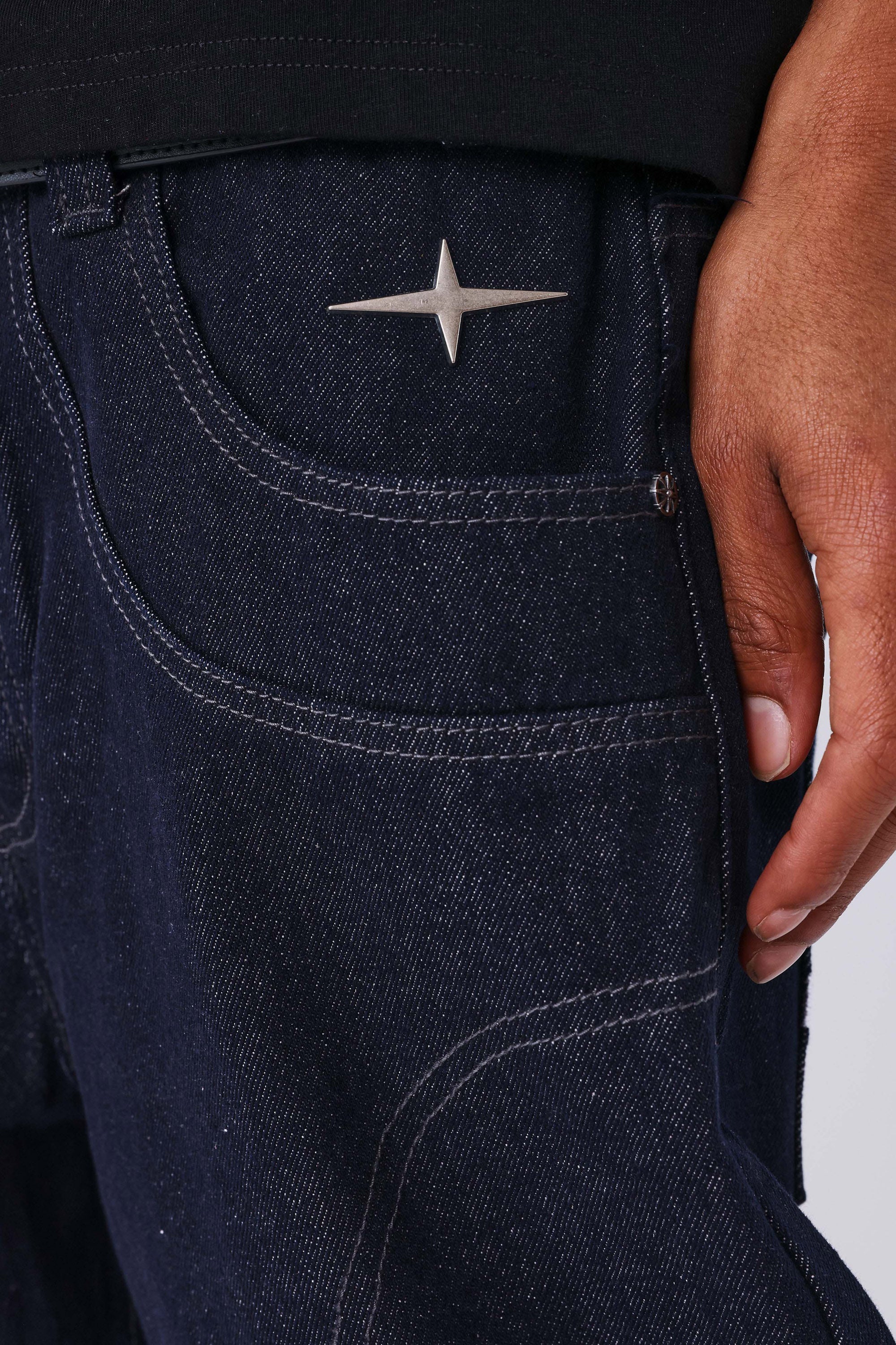 Jeans a vestibilità ampia - Raw Denim