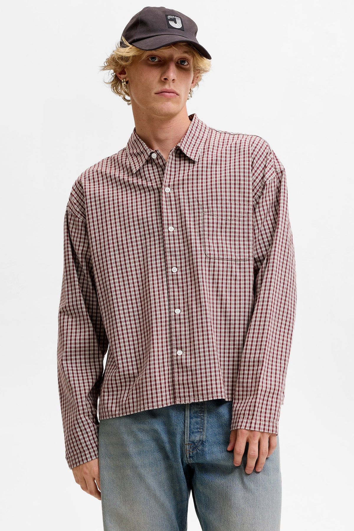 JORAUSTIN camicia a quadri - Chocolate Truffle