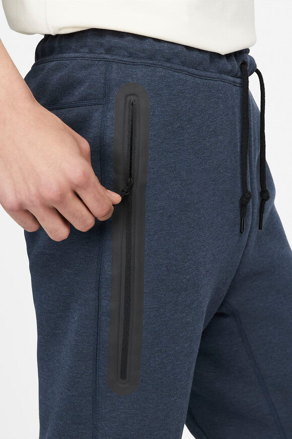 Sportswear Tech Fleece Sweatpants - Obsidian Heather + Black