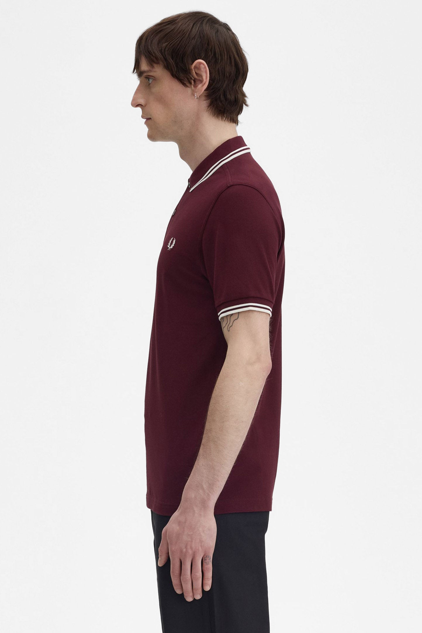 Twin Tipped Poloshirt - Oxblood