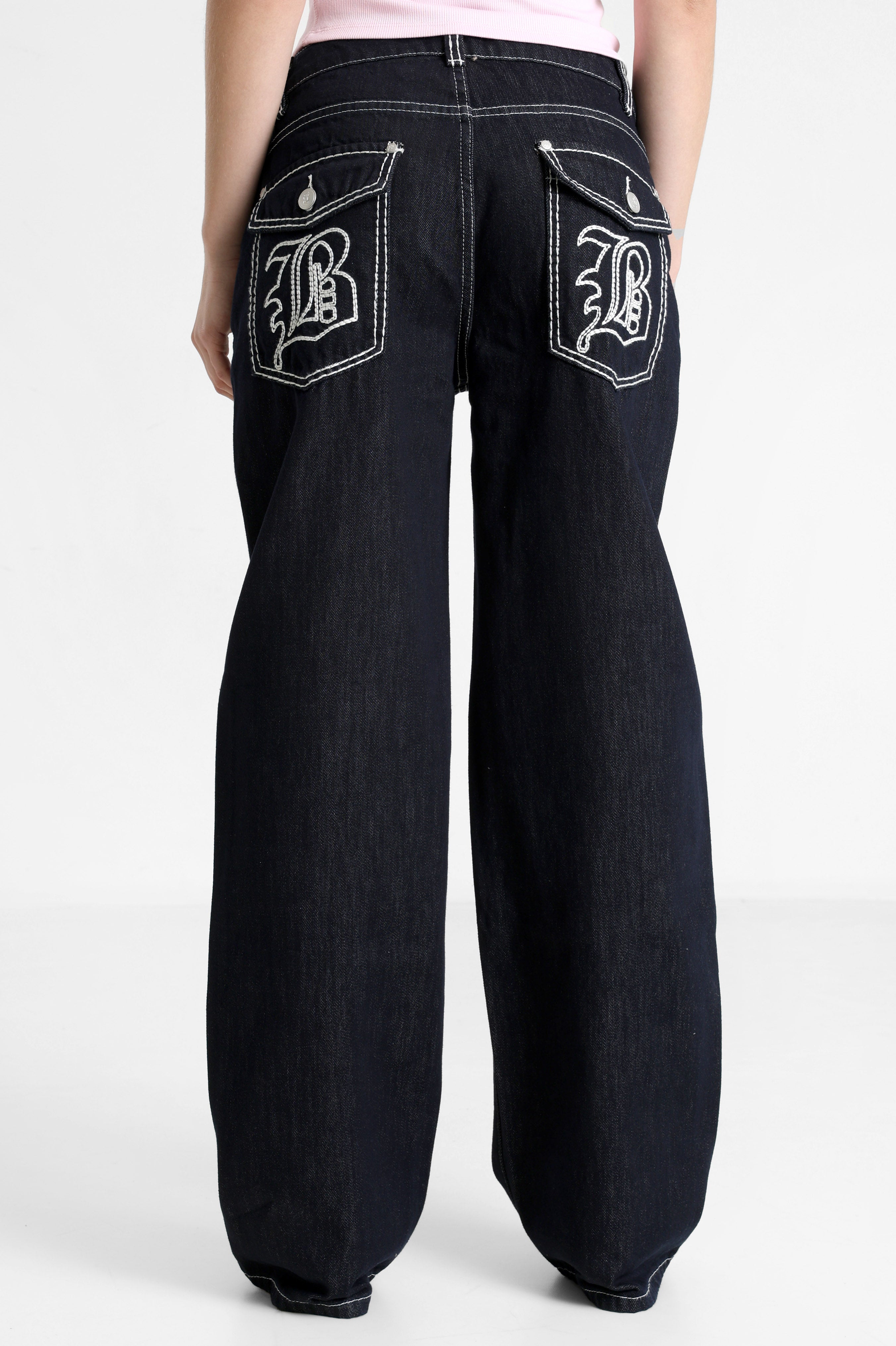 Baggy Jeans - Dunkelblau