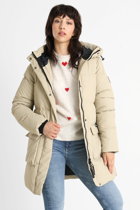 Manteau bouffant - Beige