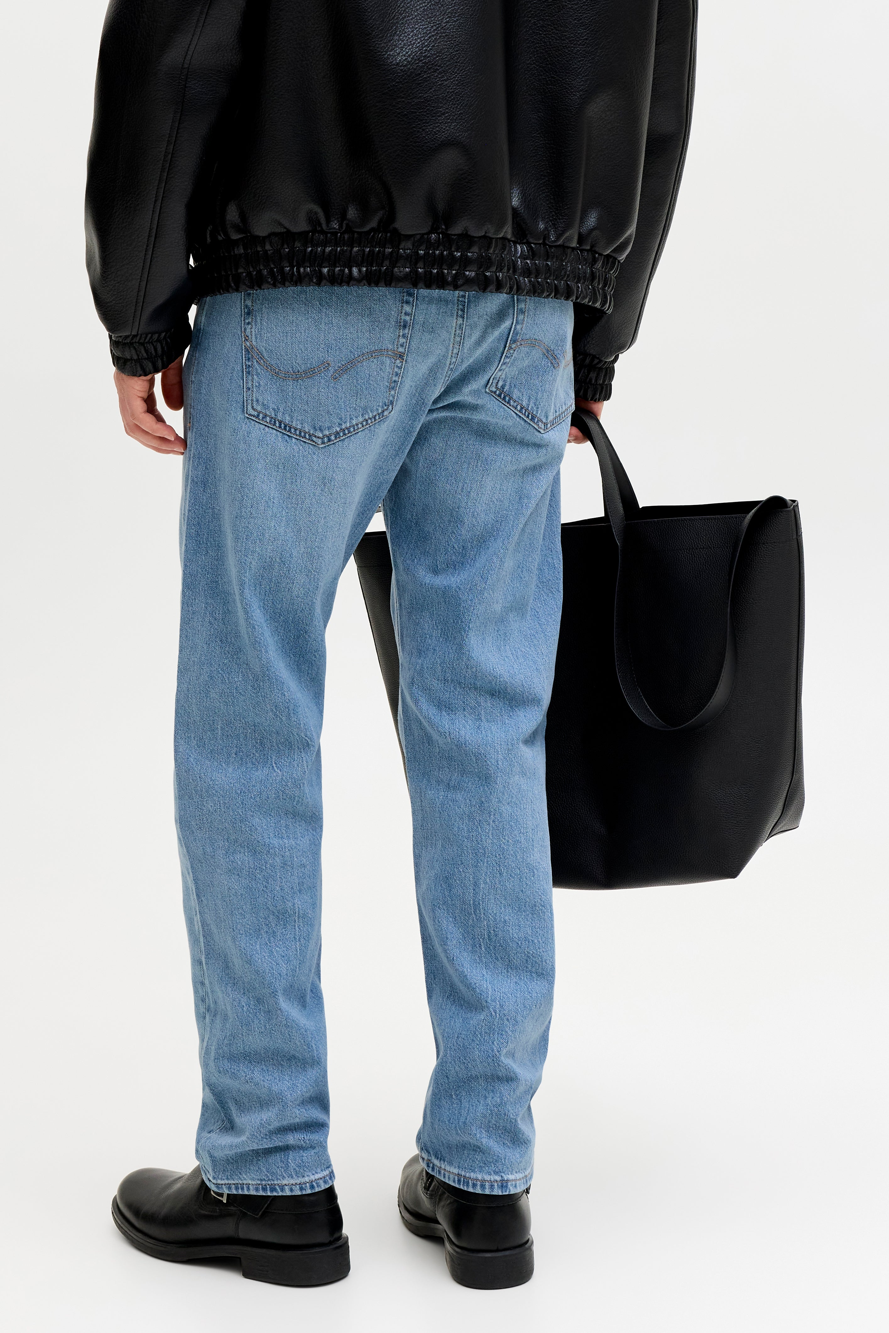 JJICHRIS JJORIGINAL Relaxed Fit Jeans L32 - Blue Denim