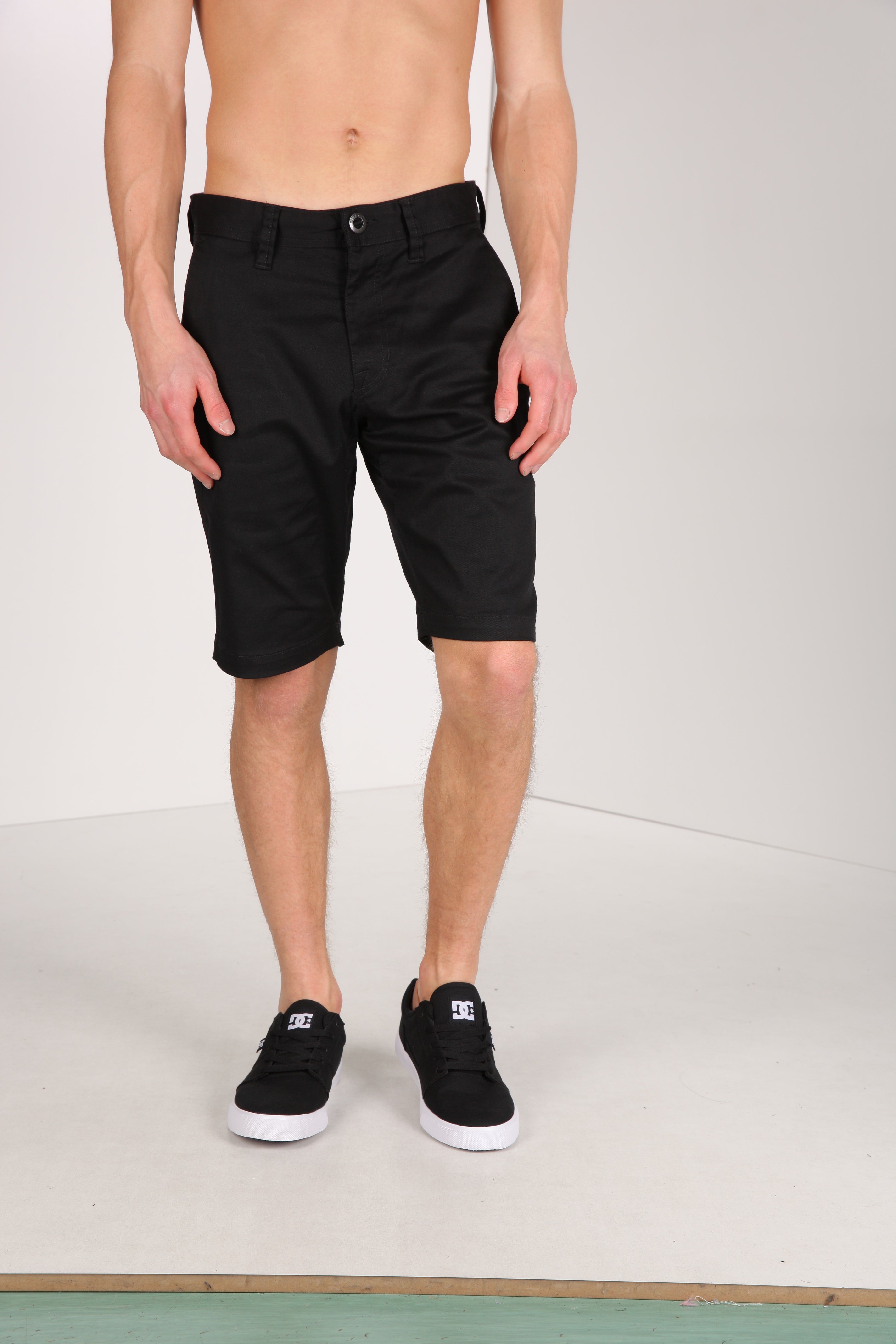 Chino shorts - Black