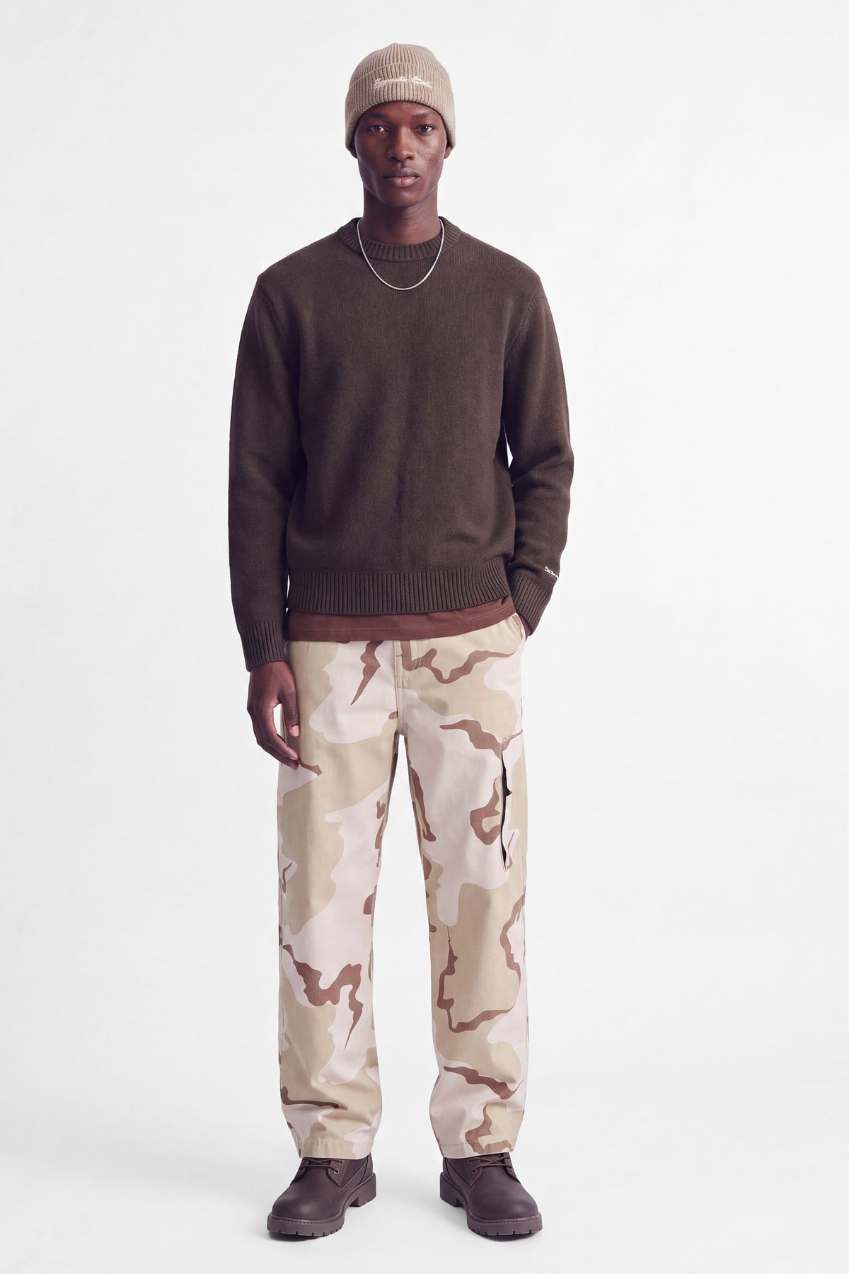 JORNORREBRO knitted sweater - Mulch