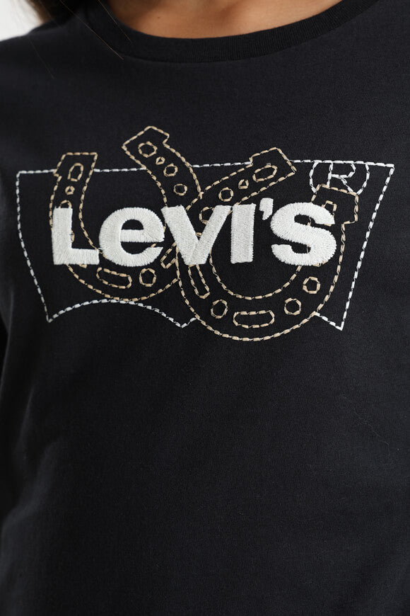 Langarmshirt - Jet Black