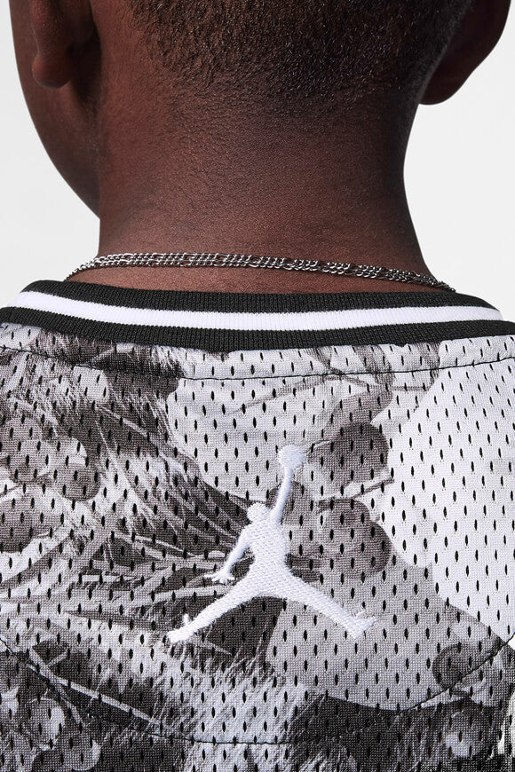 Mesh tank top - Black + Smoke Grey