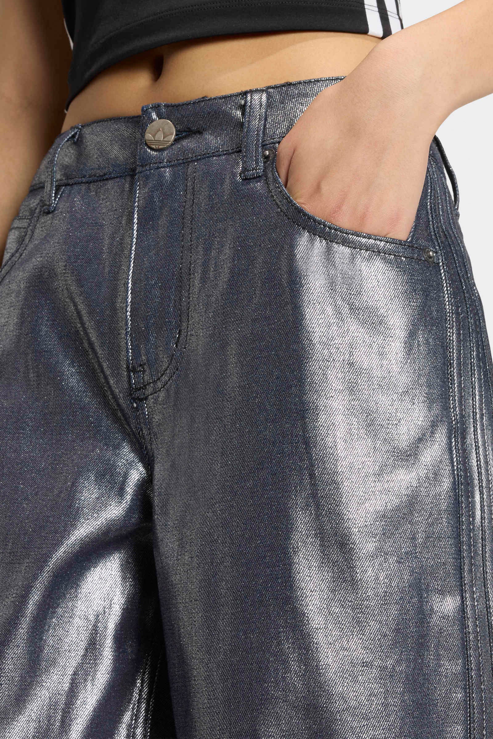 Firebird Regular Fit Jeans - Silver Metallic