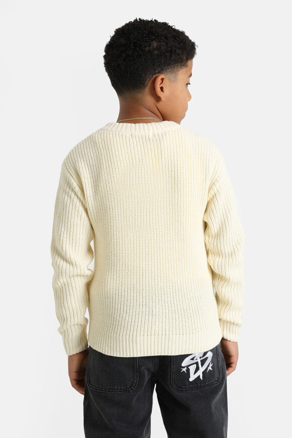 Strickpullover - Offwhite