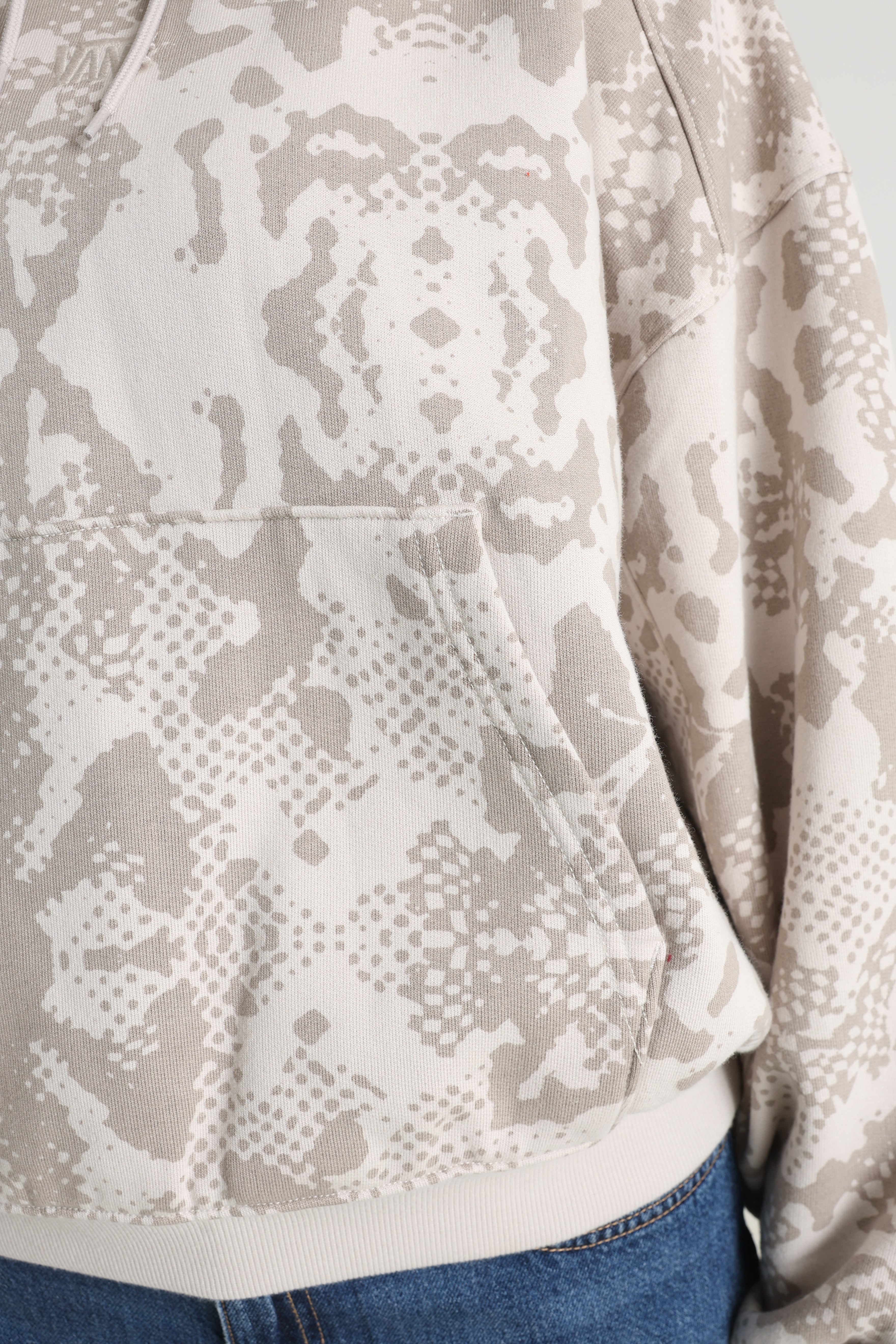 Sweatshirt à capuchon - Taupe Mist