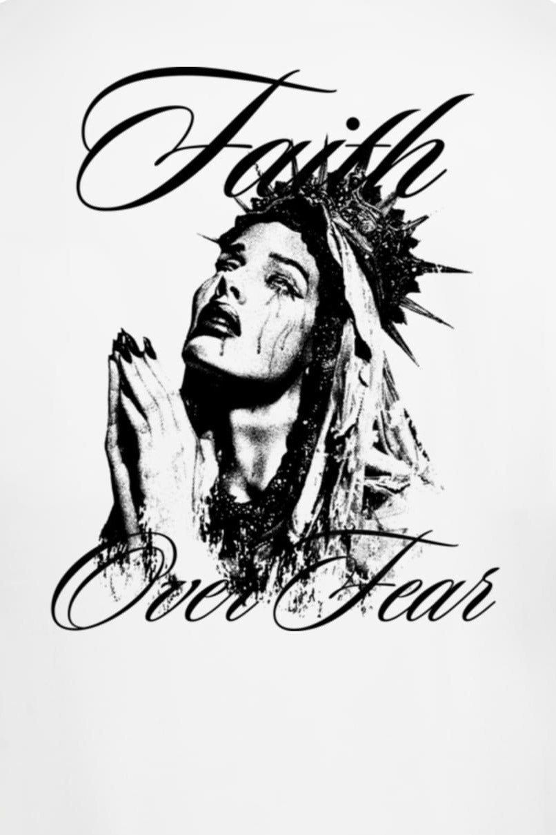 Faith in Mary T-Shirt - White
