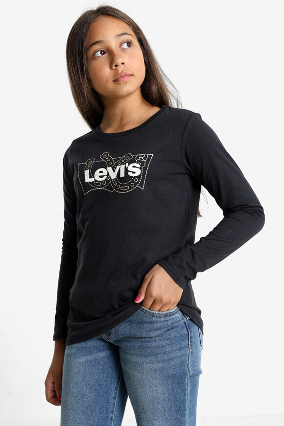 Langarmshirt - Jet Black