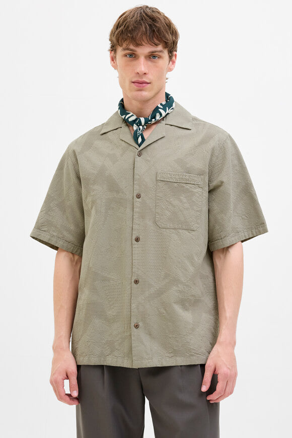 JPRBLULUKE chemise en tissu structuré - Elmwood