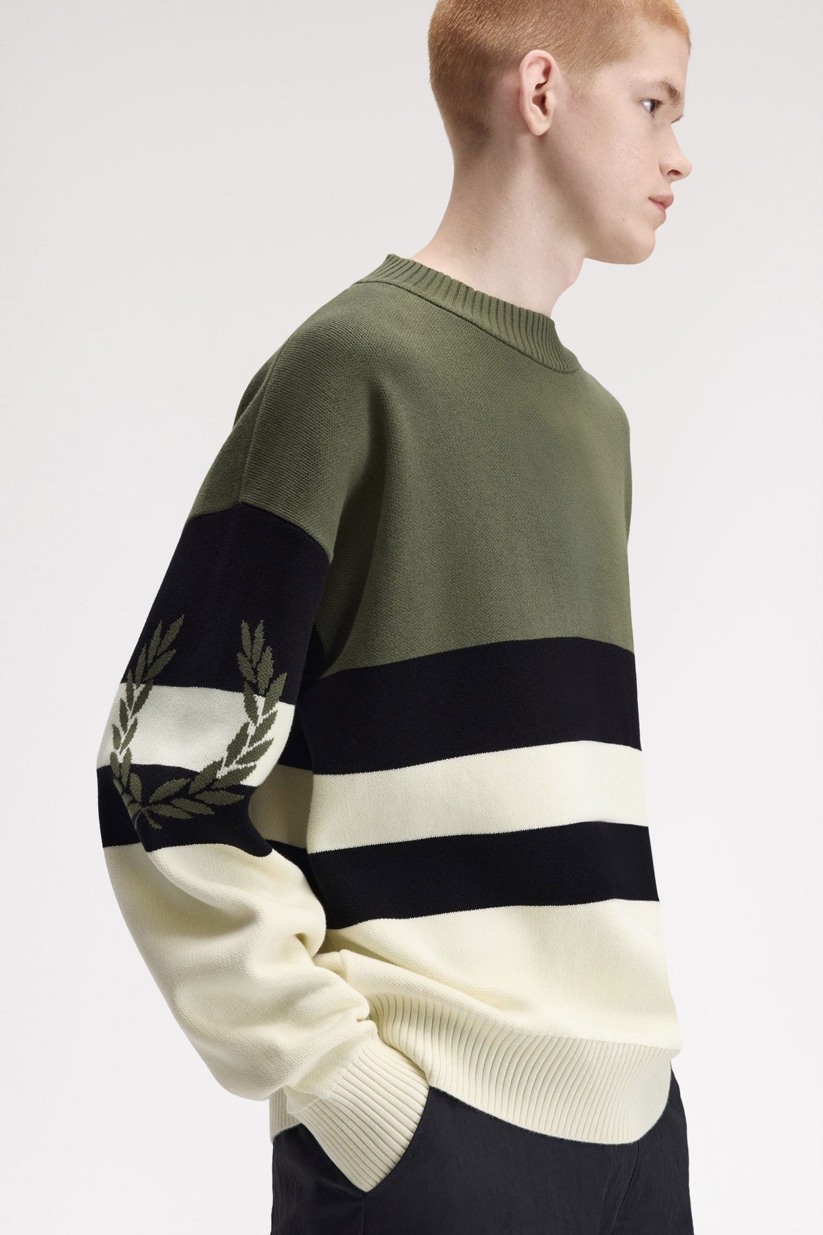 Maglione in maglia - Laurel Wreath Green