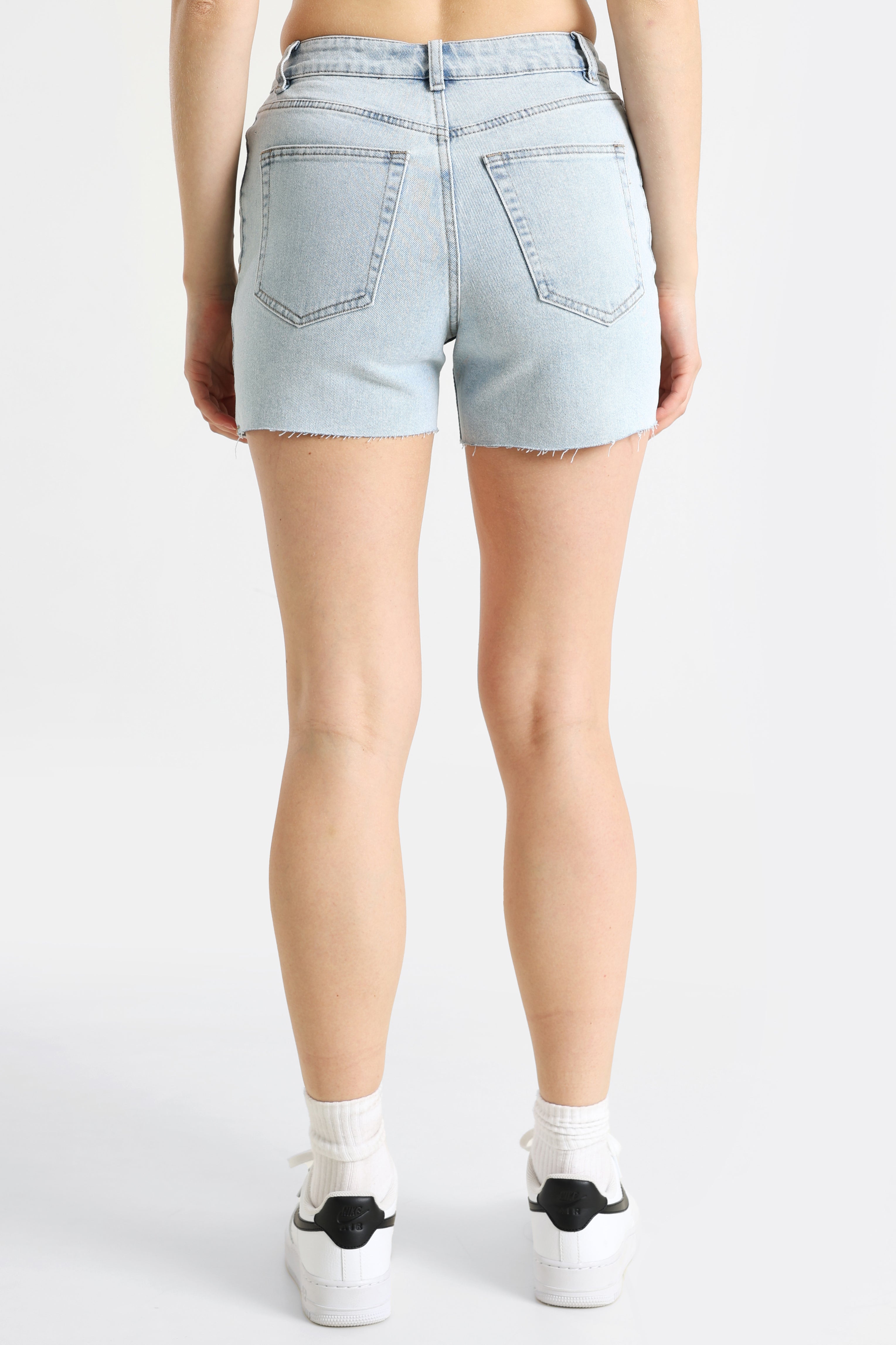 Short in denim - Bleu clair denim