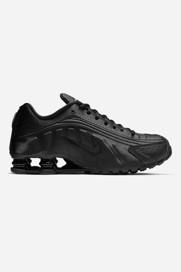 Shox R4 Sneaker - Black + Max Orange