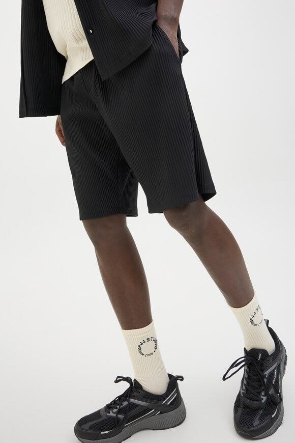 JPSTKARL short plissé - Black