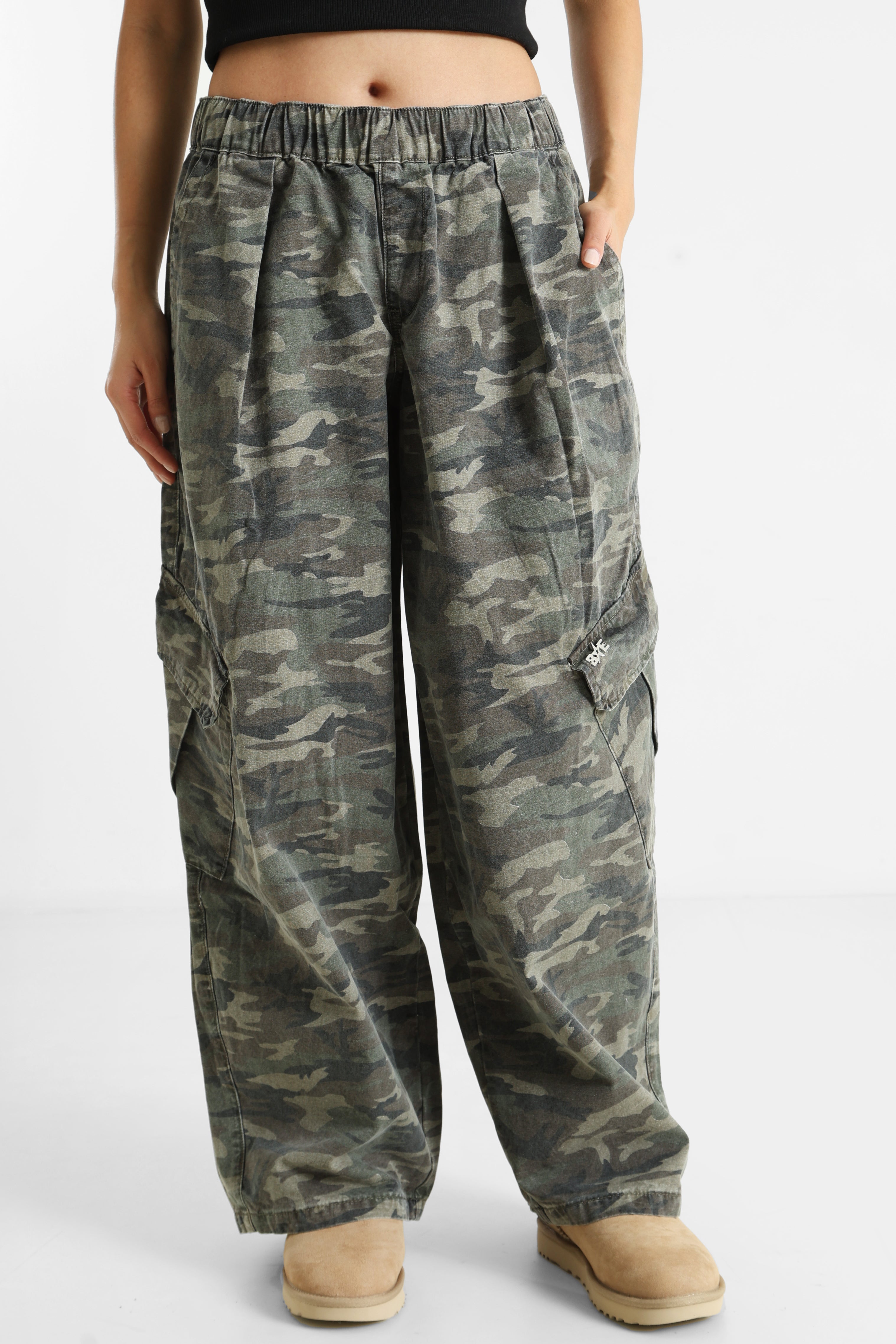 Cargohose - Camouflage