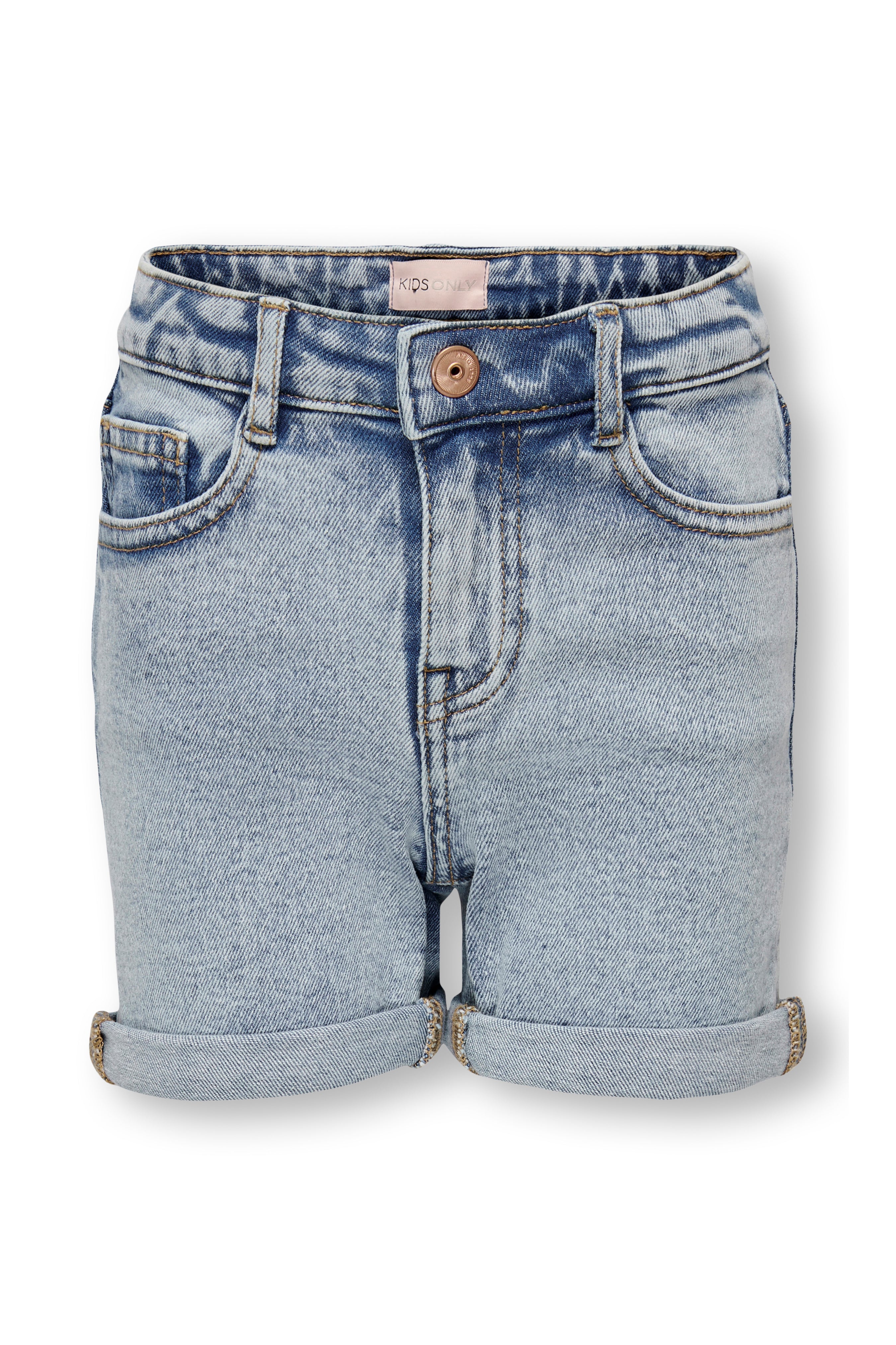Short in denim KOGPHINE - Light Blue Denim