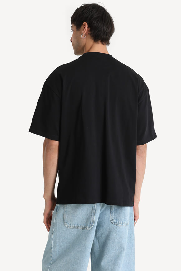 Graffiti Oversize T-Shirt - Black