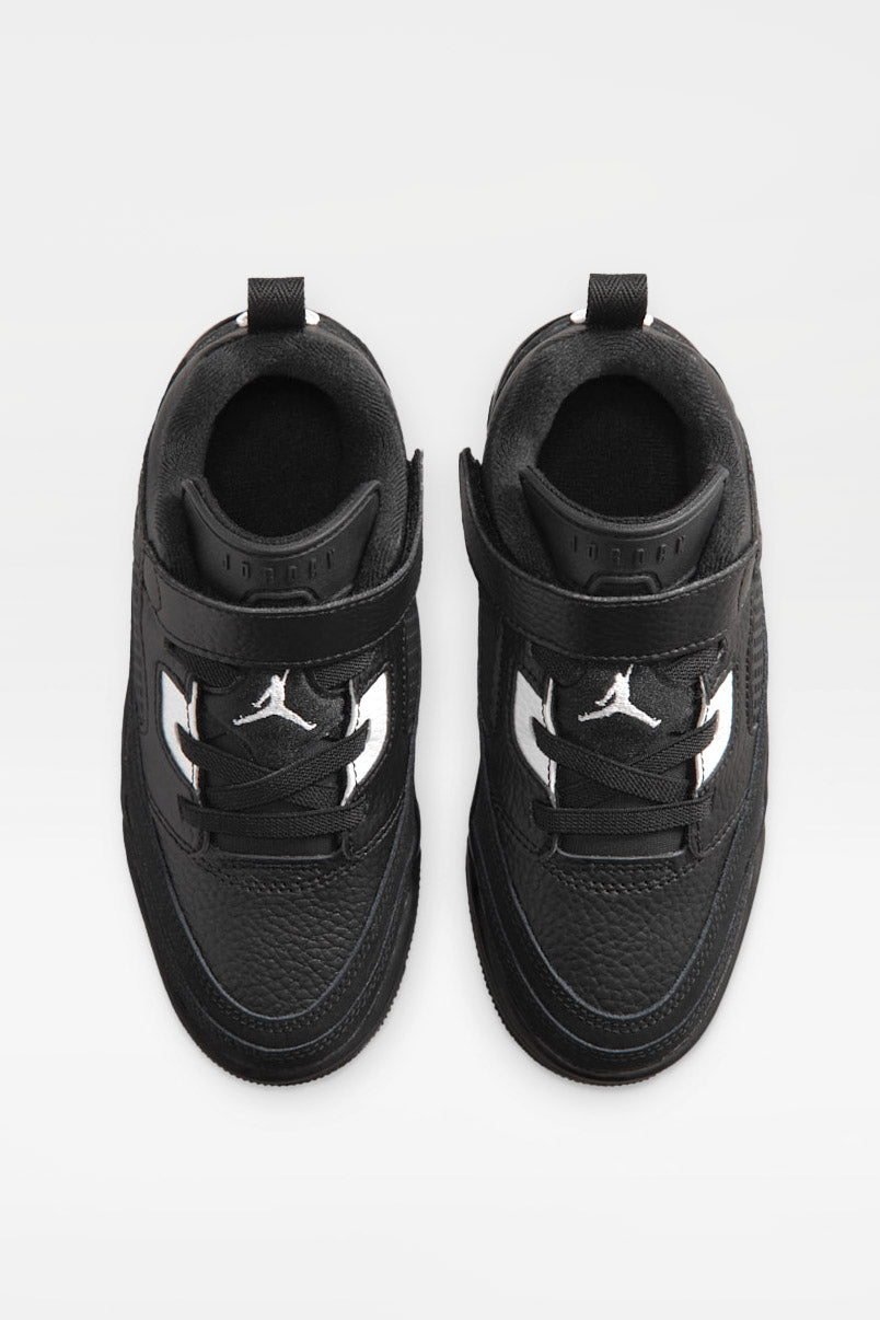 Spizike Kids Sneaker - Black + White + Anthracite
