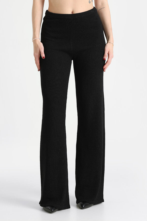 Knitted trousers - Black