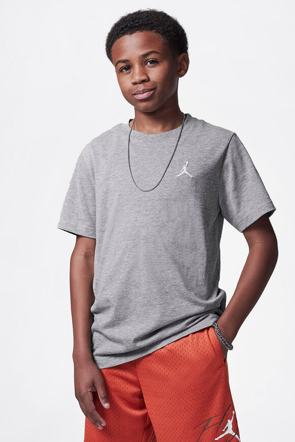Jumpman Air Embroidered T-Shirt - Carbon Heather
