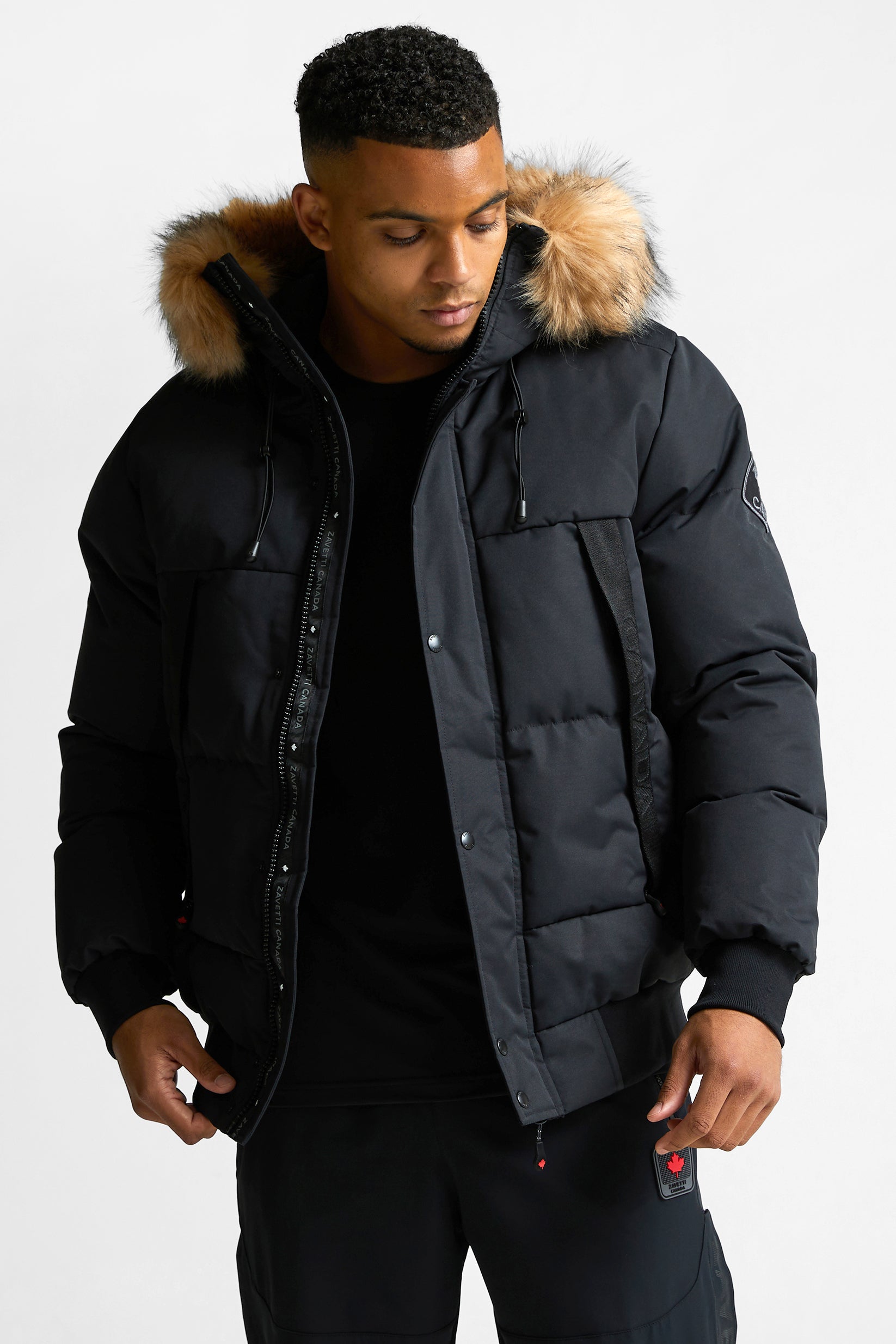 Aylmer veste bomber matelassée - Jet Black