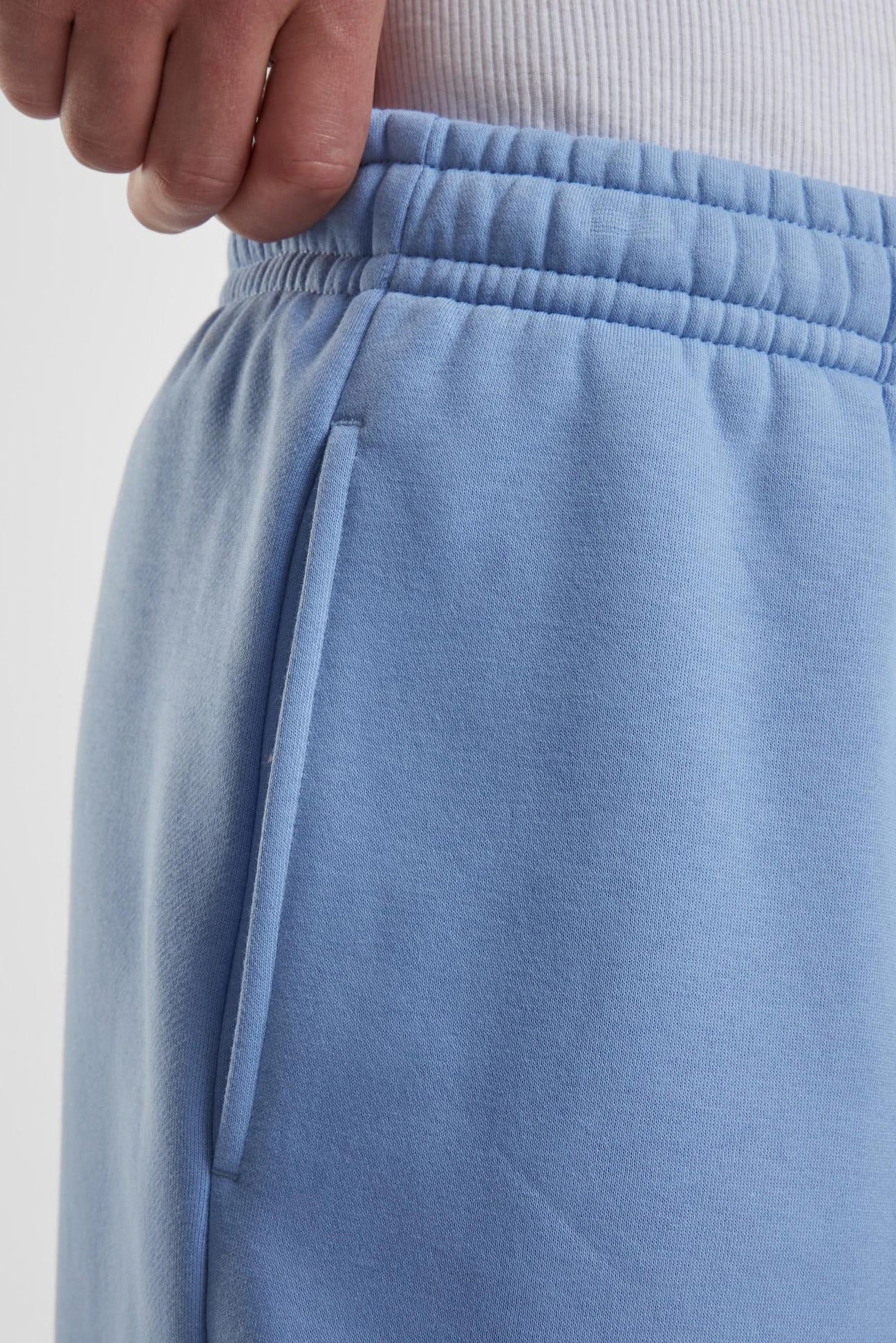 Fluffy sweatpants - Powder Blue