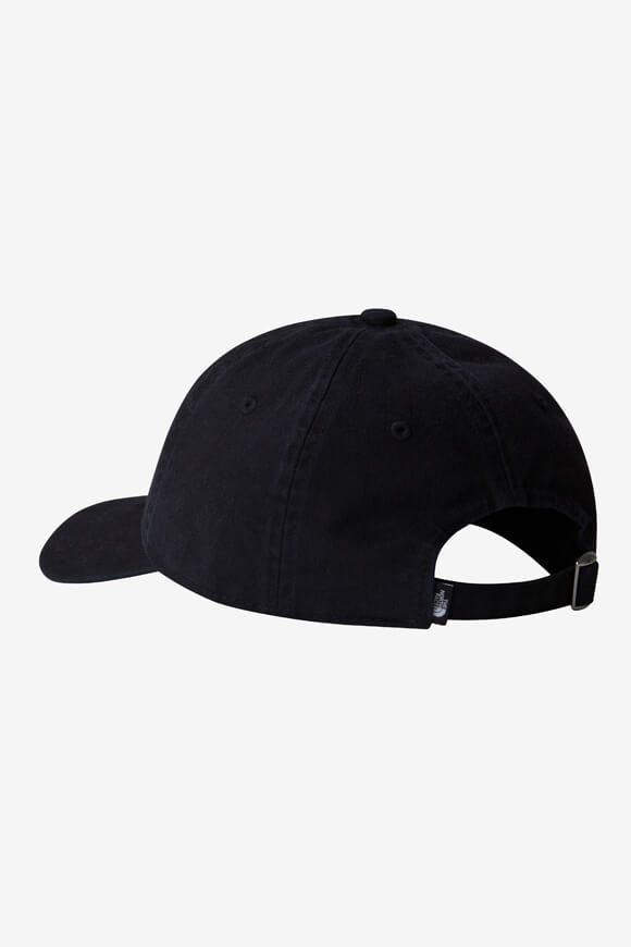 Roomy Strapback Cap - Black