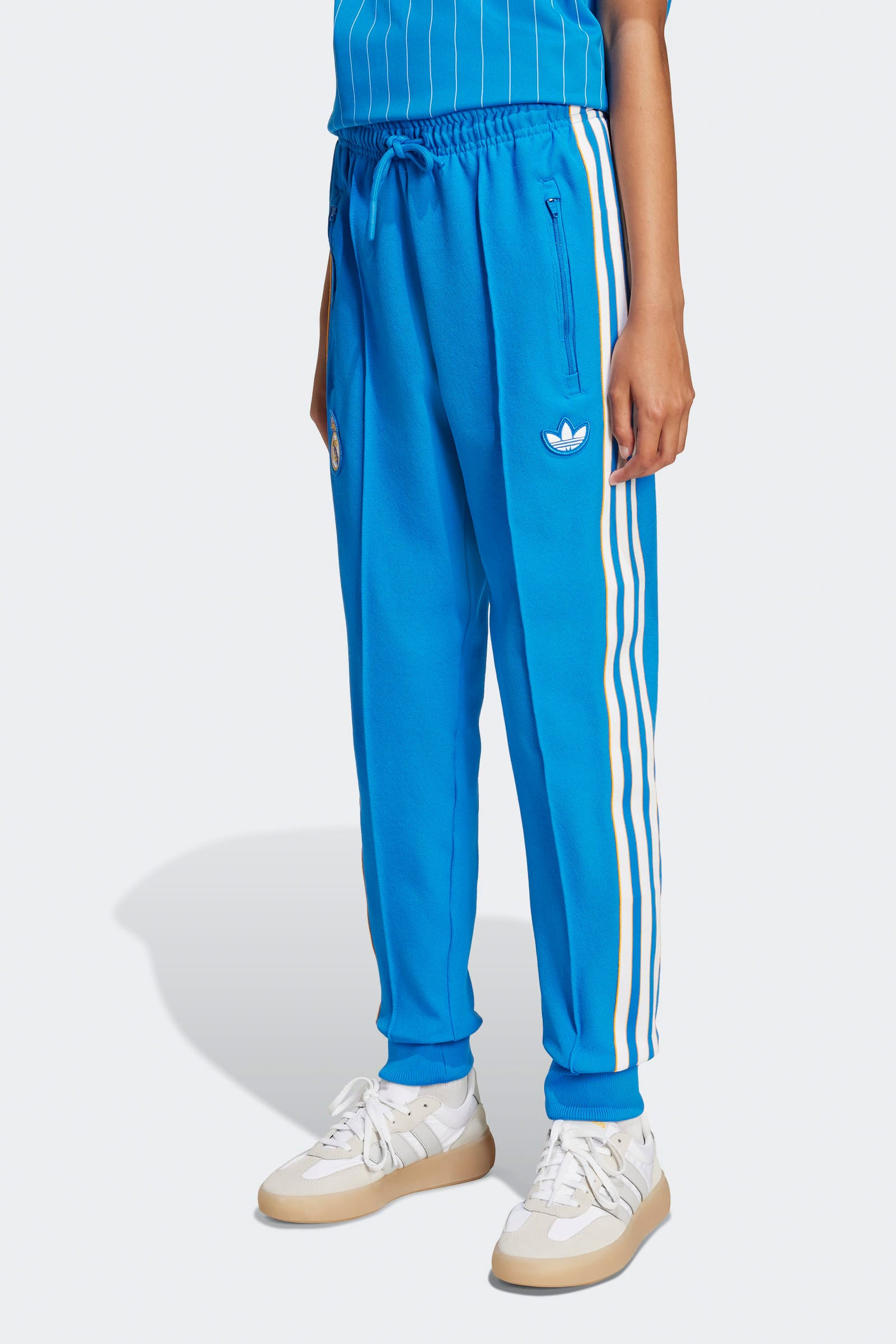 Real Madrid Trainingshose - Blue Bird + White