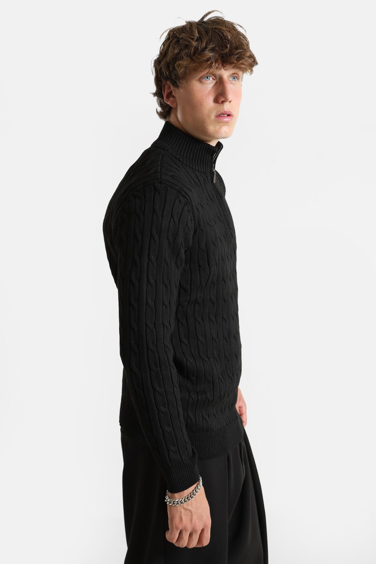 Maglione in maglia - Black
