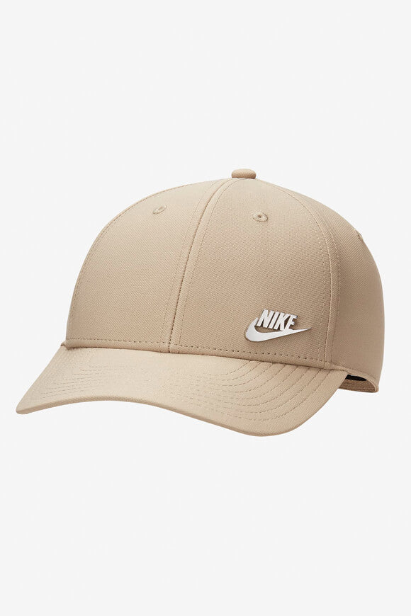 Strapback Cap - Khaki + Silver