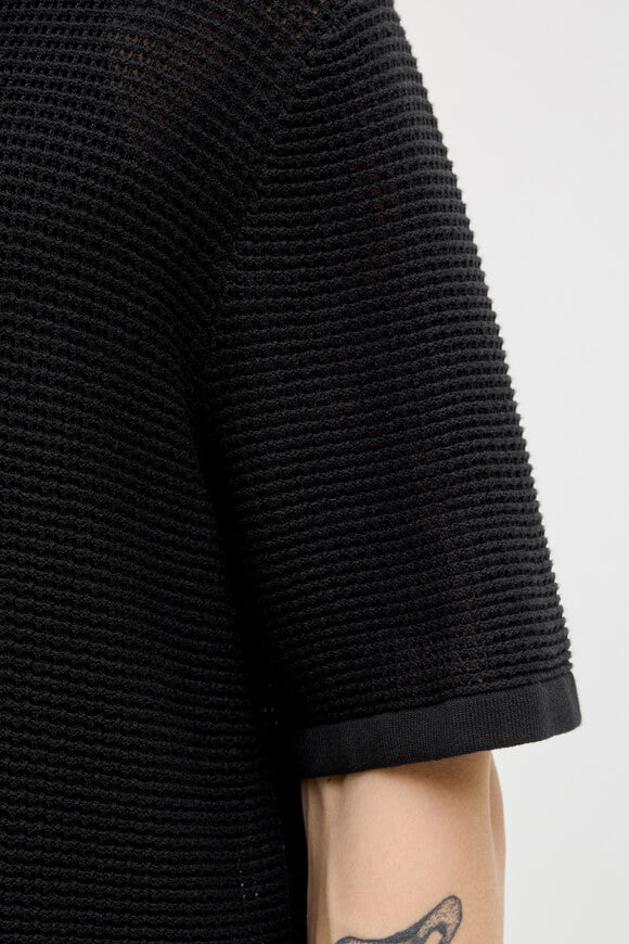 JORALMERIA chemise en tricot - Black