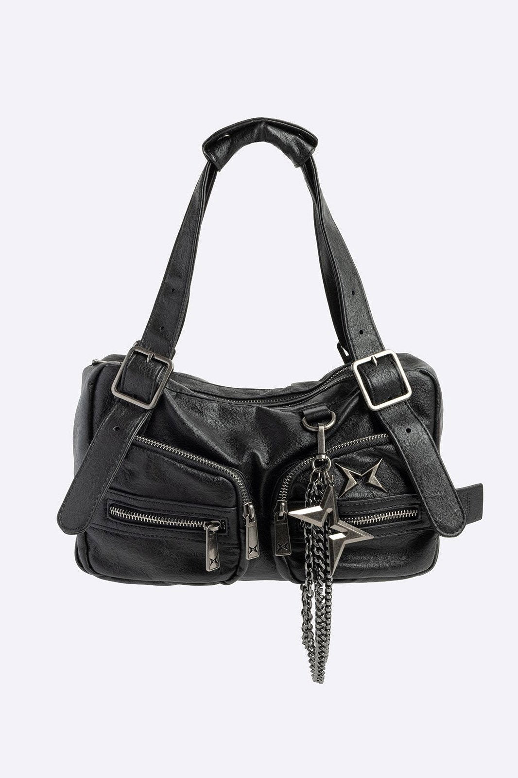 Soot Vegan Handtasche - Black