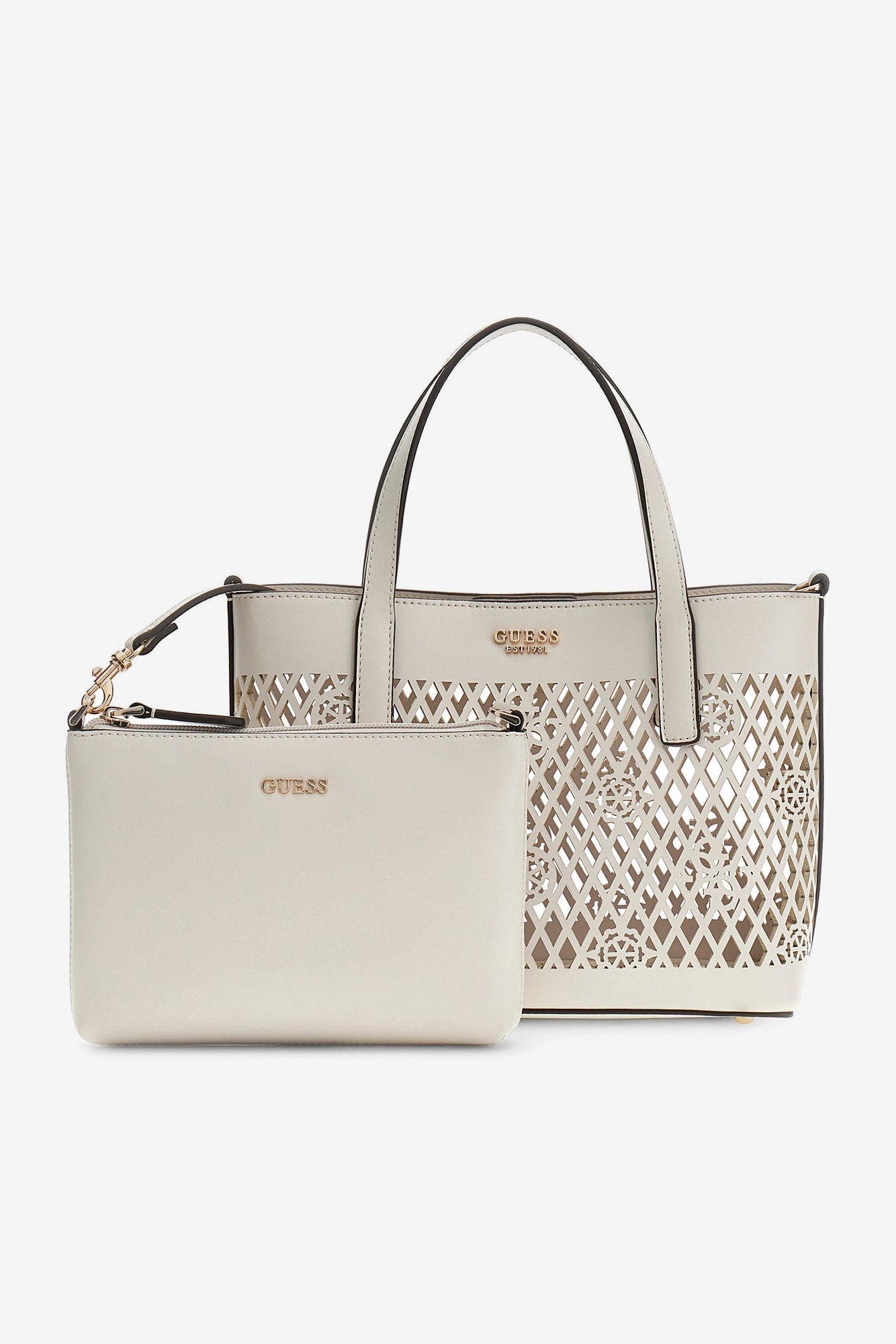 Letty Hand- / Umhängetasche - Off White