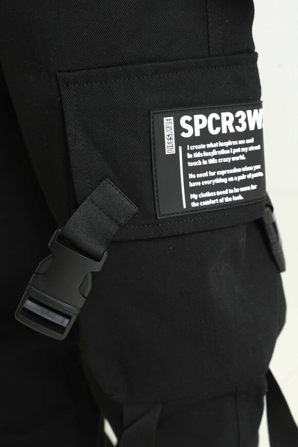 Jogger pant cargo - Noir