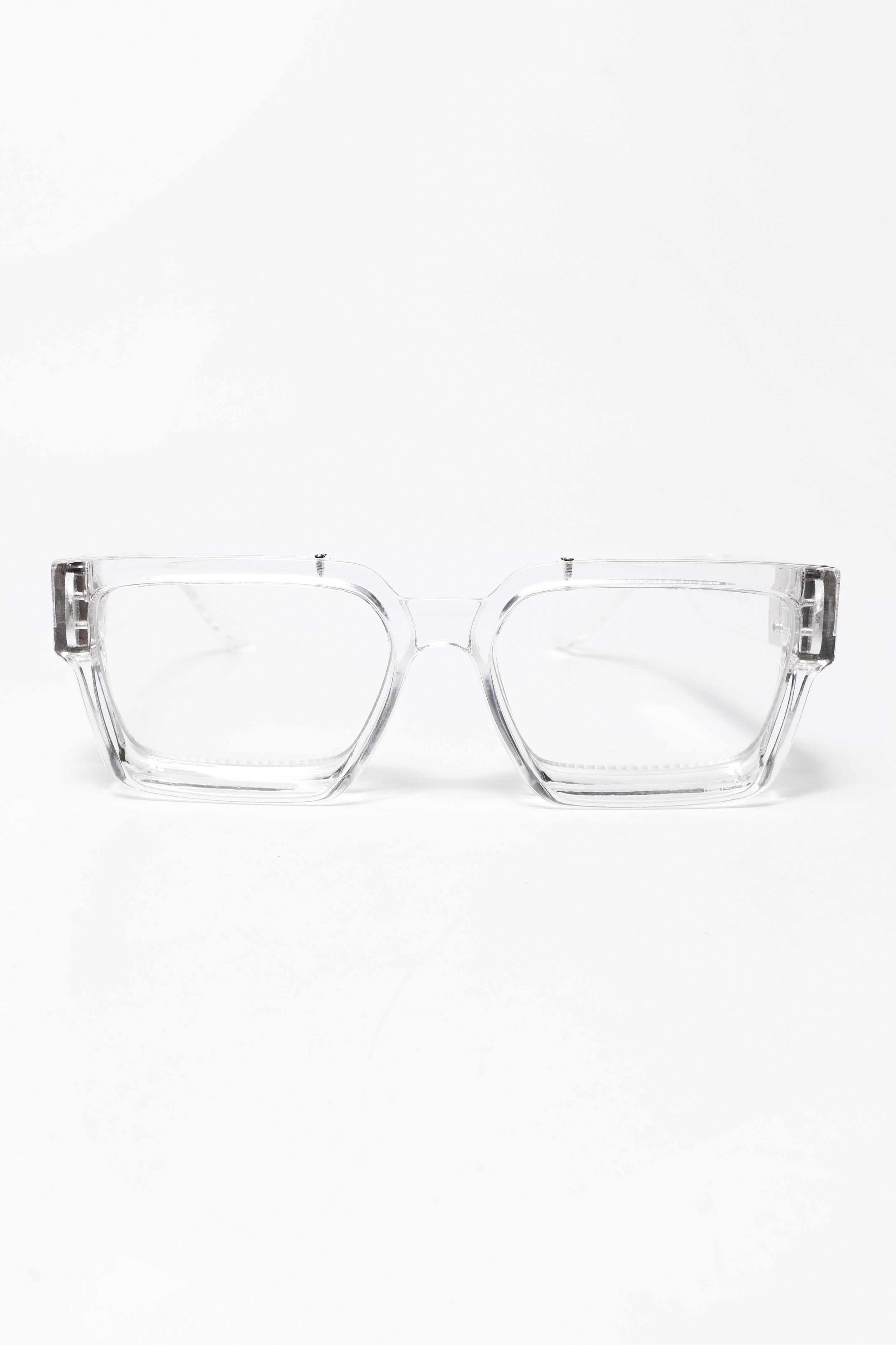 Brille - Clear + Silver