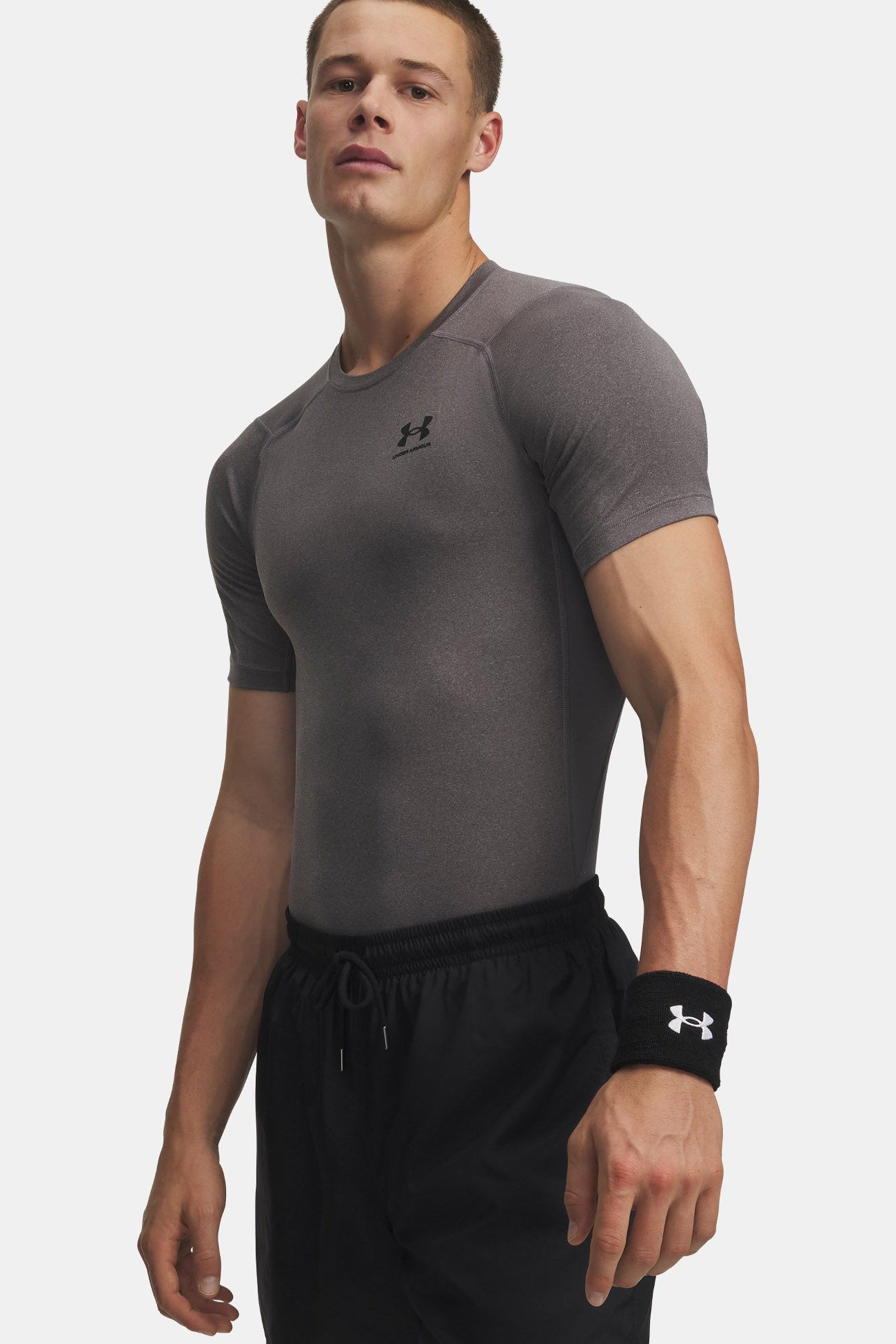 Compression T-Shirt - Carbon Heather