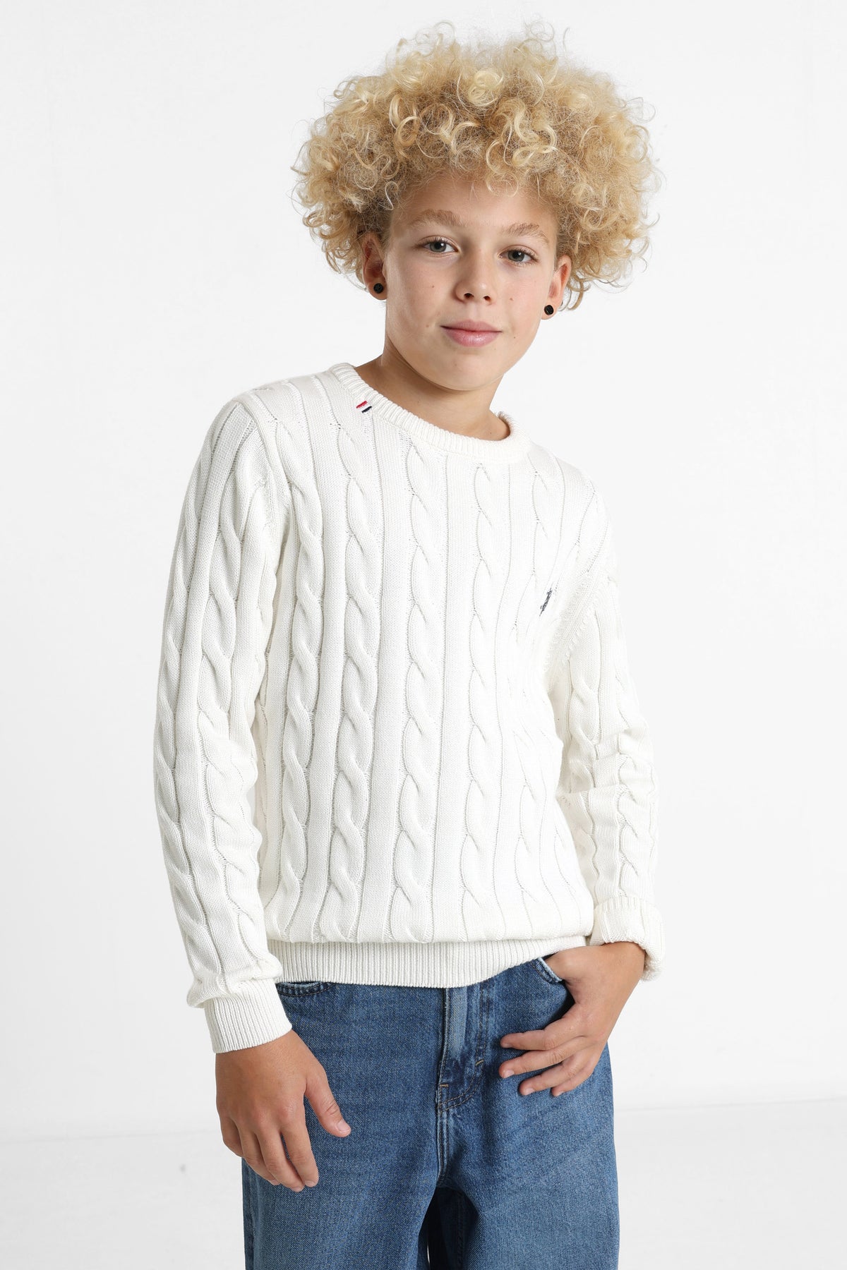 Milk Strickpullover - Offwhite