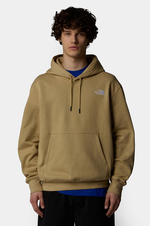 Essential Oversize Kapuzensweatshirt - Khaki Stone