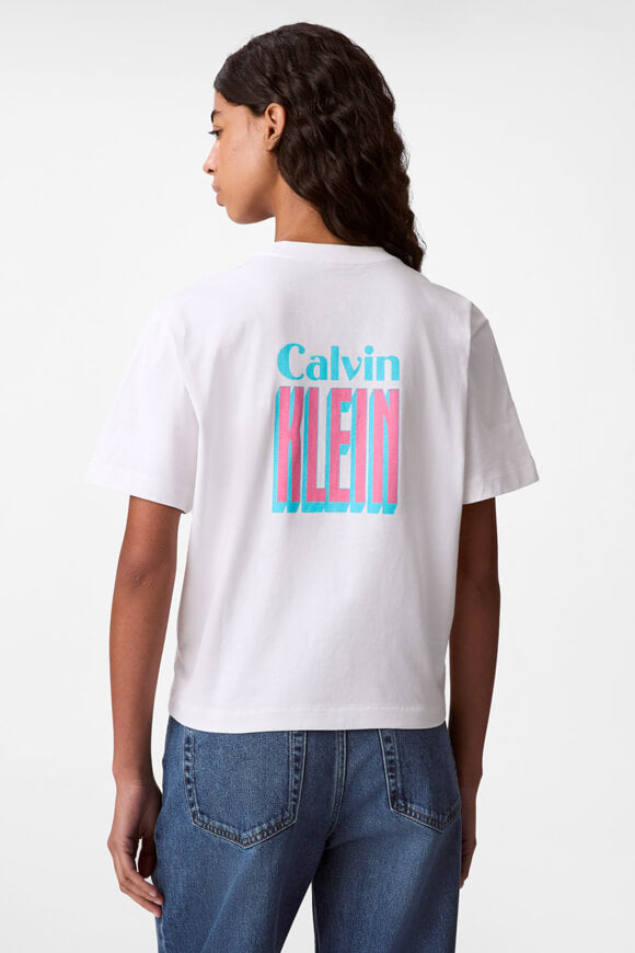 Maglietta oversize - Bianco brillante